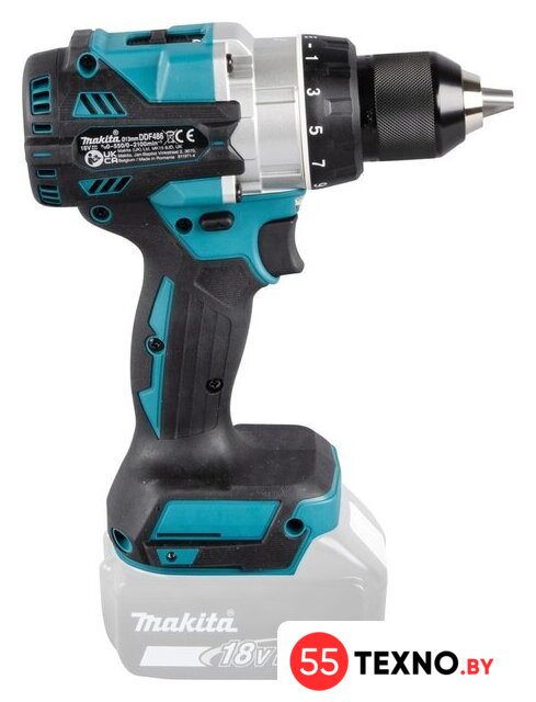 Дрель-шуруповерт Makita DDF486Z (без АКБ) - Изображение №7 — Интернет-магазин 55texno.by