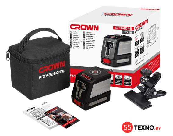 Лазерный нивелир Crown CT44046 - Изображение №1 — Интернет-магазин 55texno.by