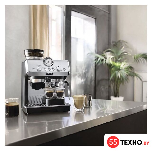 Кофейная станция DeLonghi La Specialista Arte Manual EC9155.MB - Изображение №4 — Интернет-магазин 55texno.by