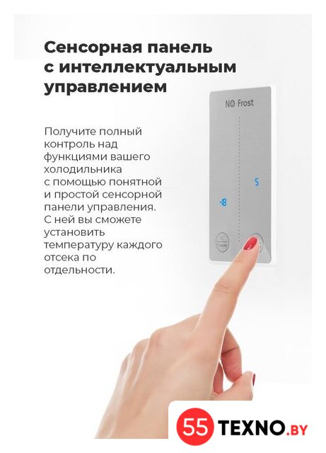 Холодильник side by side MAUNFELD MFF177NFSE - Изображение №28 — Интернет-магазин 55texno.by