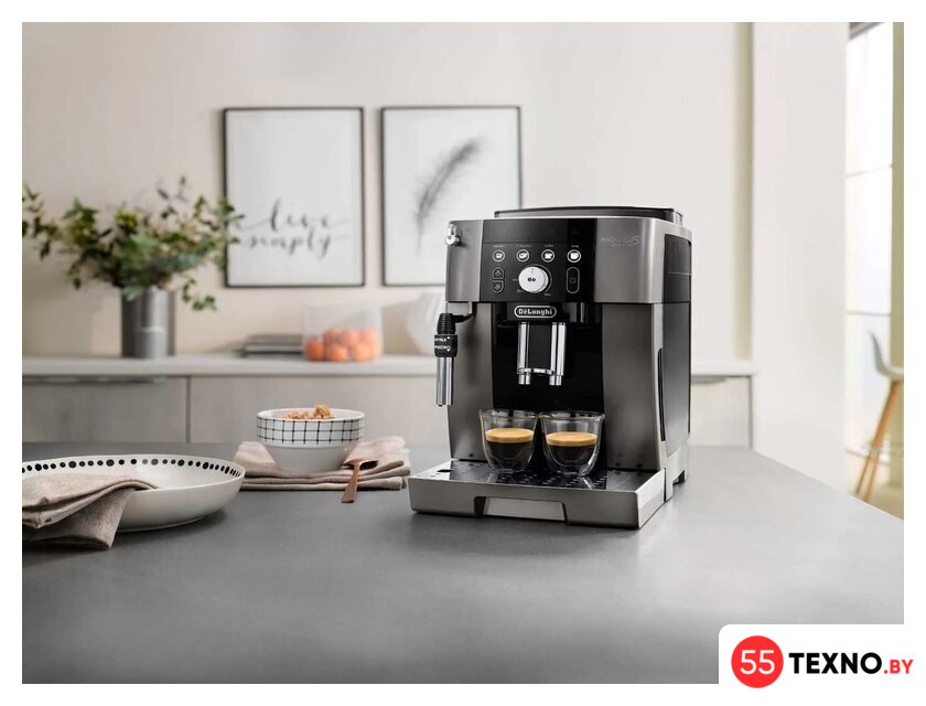 Кофемашина DeLonghi Magnifica S Smart ECAM 250.33.TB - Изображение №5 — Интернет-магазин 55texno.by