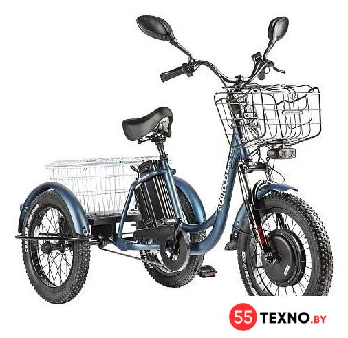 Электровелосипед Eltreco Porter Fat 500 (темно-синий) - Изображение №1 — Интернет-магазин 55texno.by