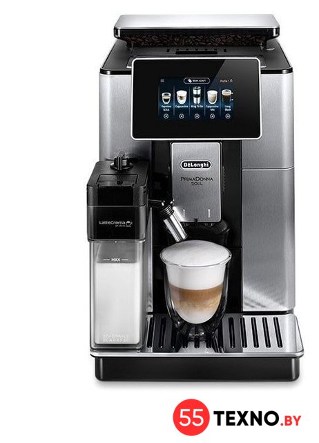 Кофемашина DeLonghi PrimaDonna Soul ECAM 610.74.MB - Изображение №1 — Интернет-магазин 55texno.by