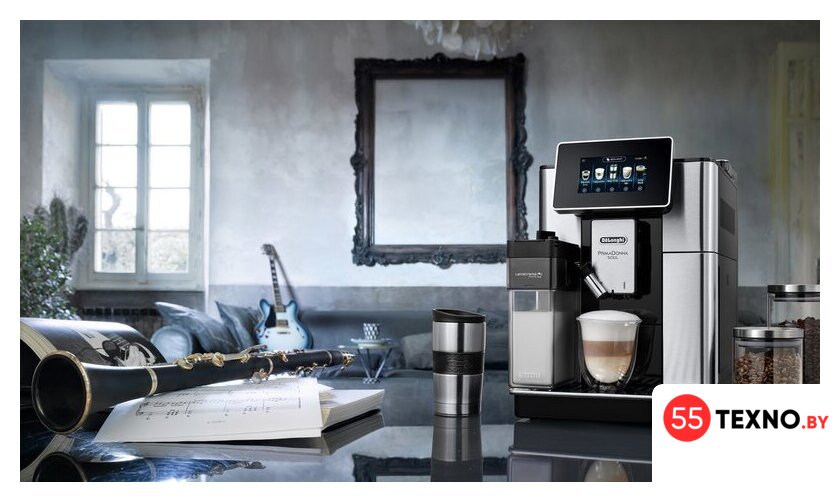 Кофемашина DeLonghi PrimaDonna Soul ECAM 610.74.MB - Изображение №10 — Интернет-магазин 55texno.by