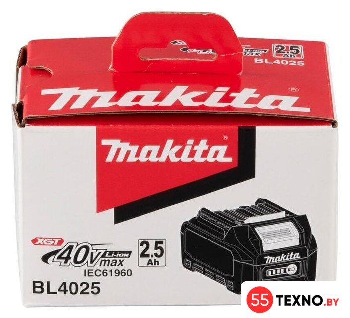 Аккумулятор Makita BL4025 191B36-3 (40В/2.5 Ah) - Изображение №13 — Интернет-магазин 55texno.by