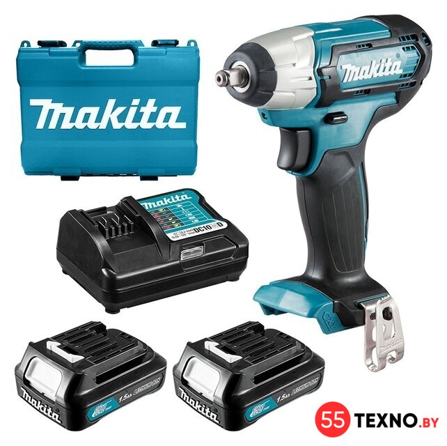 Гайковерт Makita TW140DWAE (с 2-мя АКБ) - Изображение №2 — Интернет-магазин 55texno.by