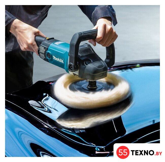 Полировальная машина Makita 9237CB - Изображение №3 — Интернет-магазин 55texno.by