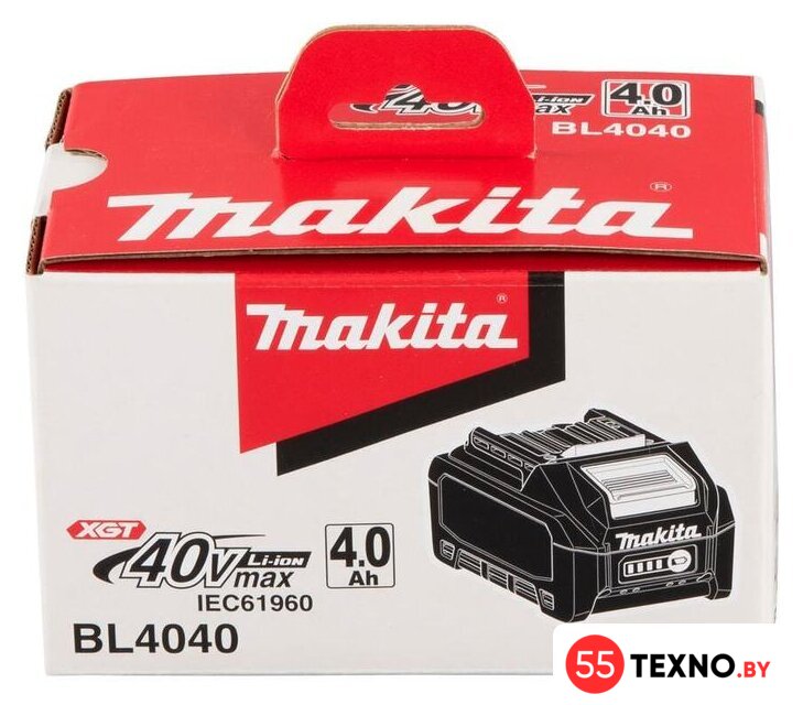 Аккумулятор Makita BL4040 191B26-6 (40В/4 Ah) - Изображение №12 — Интернет-магазин 55texno.by