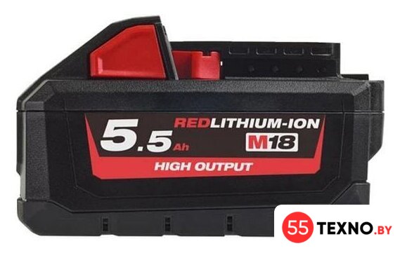 Аккумулятор Milwaukee M18 HB5.5 4932464712 (18В/5.5 Ah) - Изображение №2 — Интернет-магазин 55texno.by
