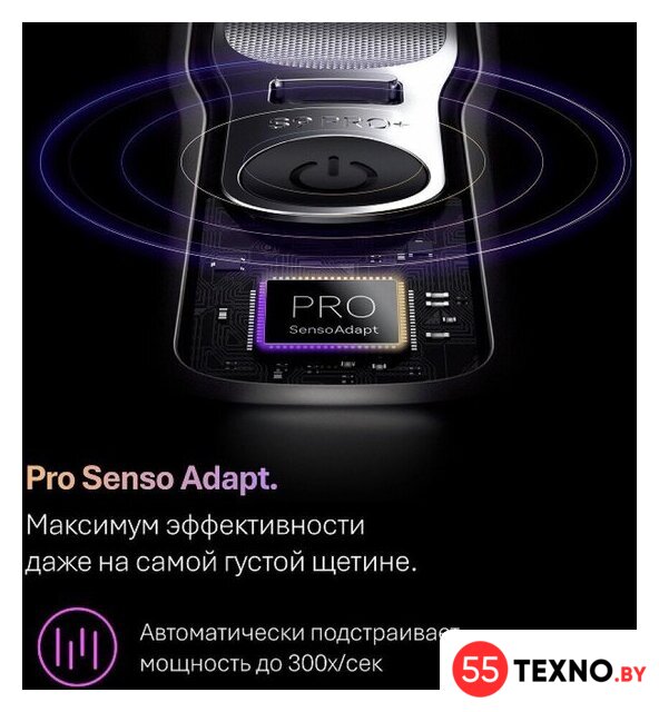 Электробритва Braun Series 9 PRO+ 9615s (серый) - Изображение №8 — Интернет-магазин 55texno.by