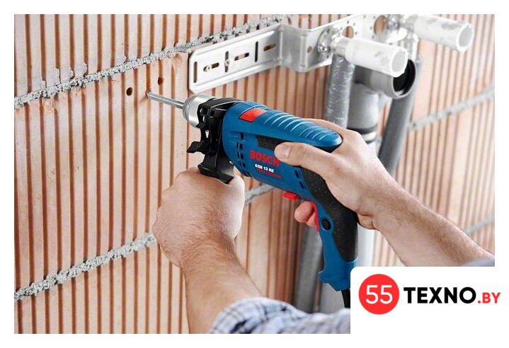 Ударная дрель Bosch GSB 13 RE Professional (0601217100) - Изображение №8 — Интернет-магазин 55texno.by