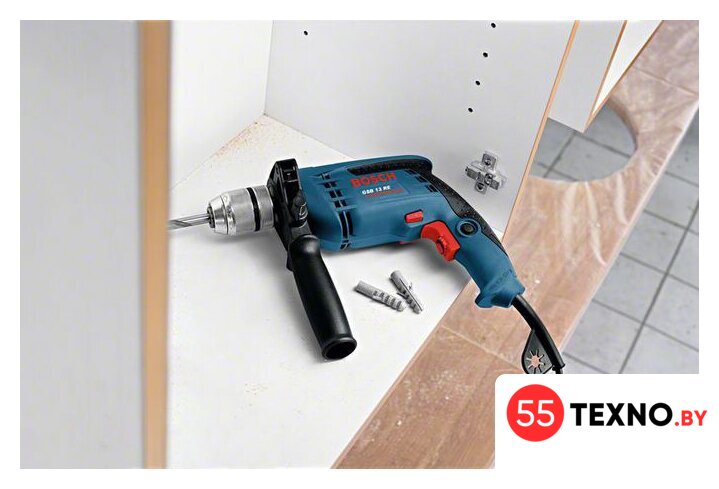 Ударная дрель Bosch GSB 13 RE Professional (0601217100) - Изображение №6 — Интернет-магазин 55texno.by