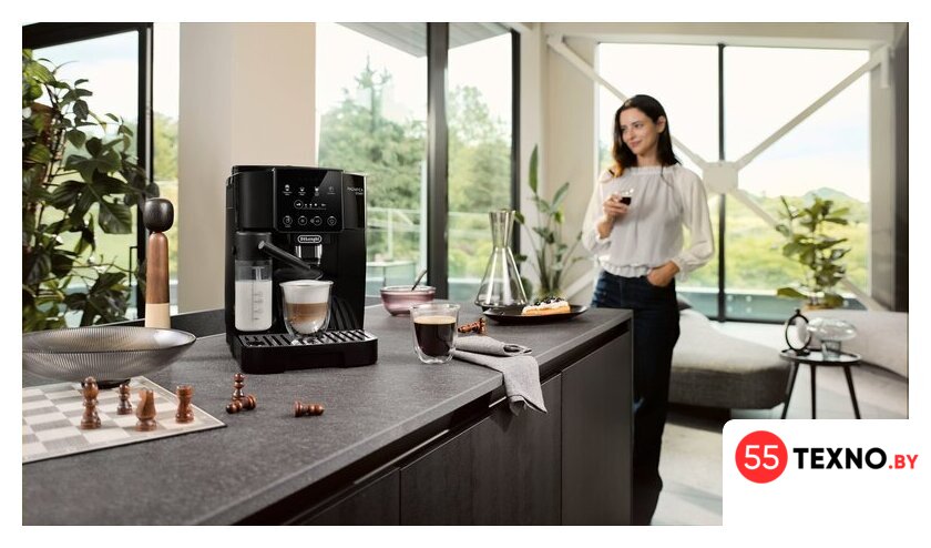 Кофемашина DeLonghi Magnifica Start ECAM220.60.B - Изображение №8 — Интернет-магазин 55texno.by