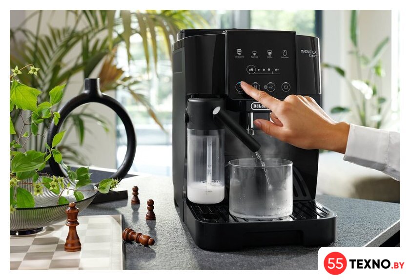 Кофемашина DeLonghi Magnifica Start ECAM220.60.B - Изображение №11 — Интернет-магазин 55texno.by