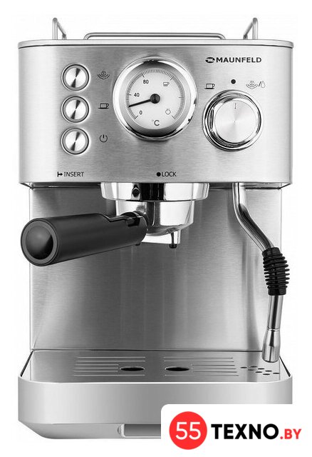 Рожковая кофеварка MAUNFELD MF-721S Pro - Изображение №3 — Интернет-магазин 55texno.by