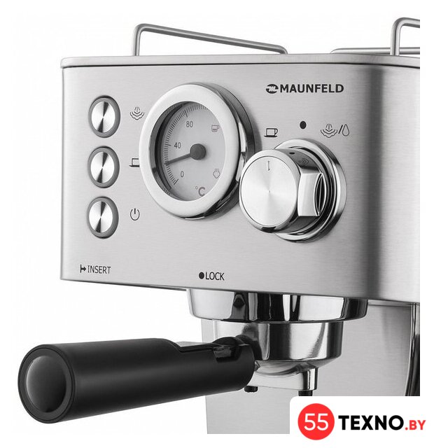 Рожковая кофеварка MAUNFELD MF-721S Pro - Изображение №6 — Интернет-магазин 55texno.by