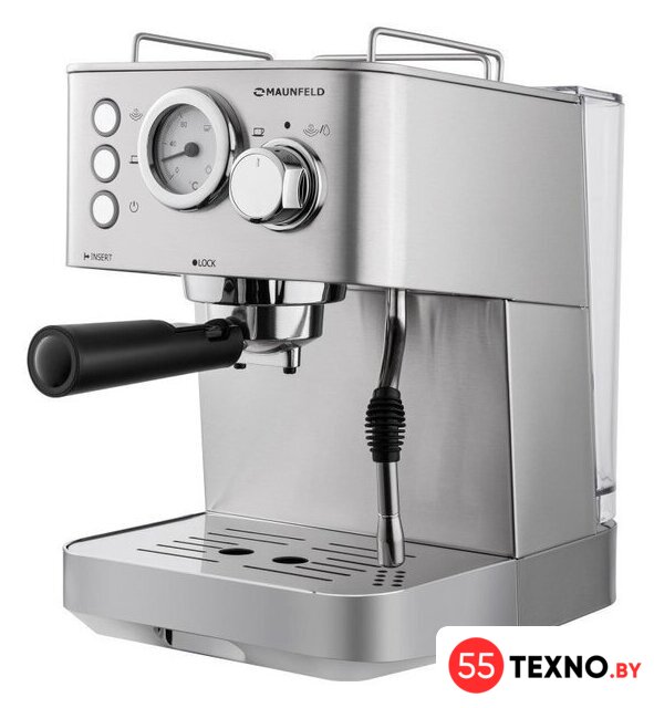 Рожковая кофеварка MAUNFELD MF-721S Pro - Изображение №1 — Интернет-магазин 55texno.by