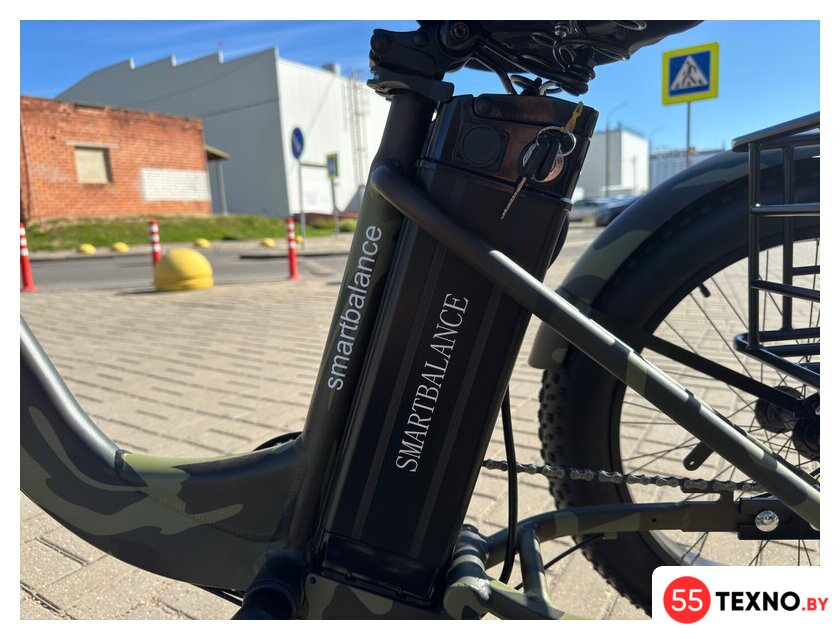 Электровелосипед Smart Balance Tank Trike 2024 (камуфляж) - Изображение №4 — Интернет-магазин 55texno.by