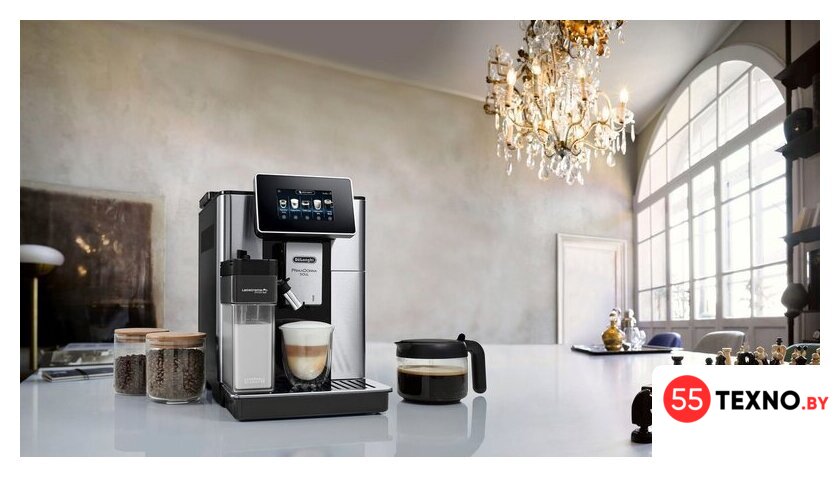 Кофемашина DeLonghi PrimaDonna Soul ECAM 610.75.MB - Изображение №6 — Интернет-магазин 55texno.by