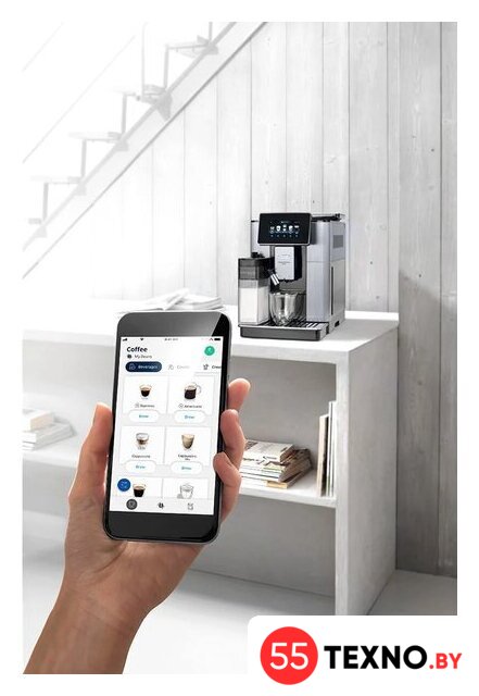 Кофемашина DeLonghi PrimaDonna Soul ECAM 610.75.MB - Изображение №4 — Интернет-магазин 55texno.by