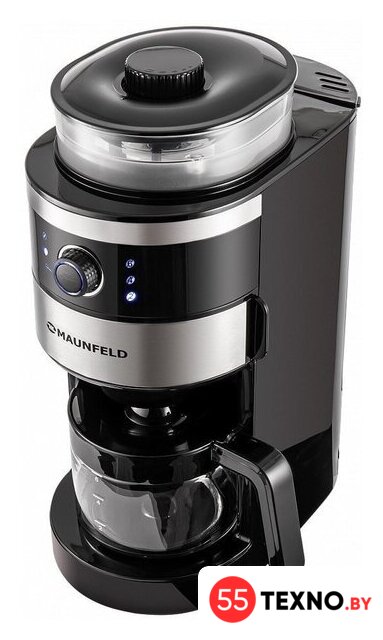 Капельная кофеварка MAUNFELD MF-731BK - Изображение №2 — Интернет-магазин 55texno.by