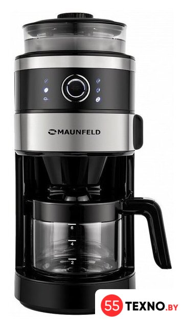 Капельная кофеварка MAUNFELD MF-731BK - Изображение №3 — Интернет-магазин 55texno.by
