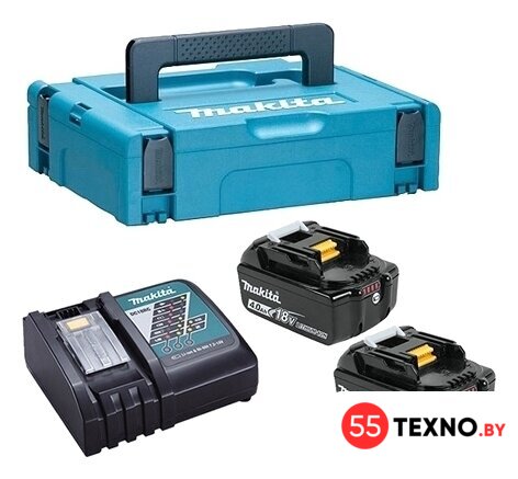 Аккумулятор с зарядным устройством Makita BL1840B + DC18RC (18В/4.0 а*ч + 18В) - Изображение №1 — Интернет-магазин 55texno.by