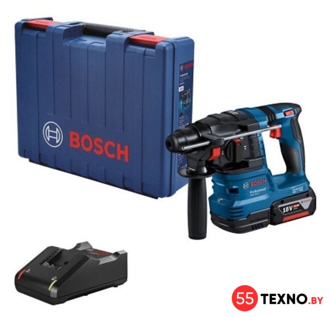 Перфоратор Bosch GBH 185-LI Professional 0611924022 (с 1-им АКБ, кейс) - Изображение №1 — Интернет-магазин 55texno.by