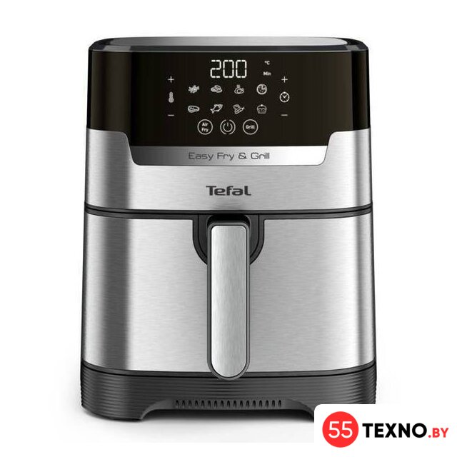 Аэрогриль (аэрофритюрница) Tefal Easy Fry & Grill 2-в-1 EY505D15 - Изображение №1 — Интернет-магазин 55texno.by