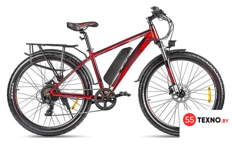 Электровелосипед Eltreco XT 850 New (красный/черный) - Изображение №1 — Интернет-магазин 55texno.by