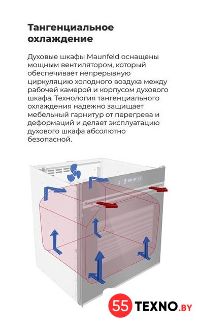 Электрический духовой шкаф MAUNFELD MEOR7216STW - Изображение №20 — Интернет-магазин 55texno.by