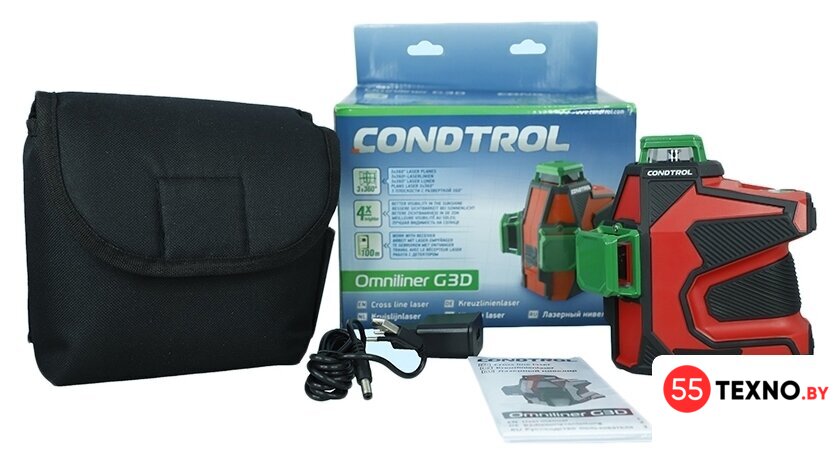 Лазерный нивелир Condtrol Omniliner G3D - Изображение №11 — Интернет-магазин 55texno.by