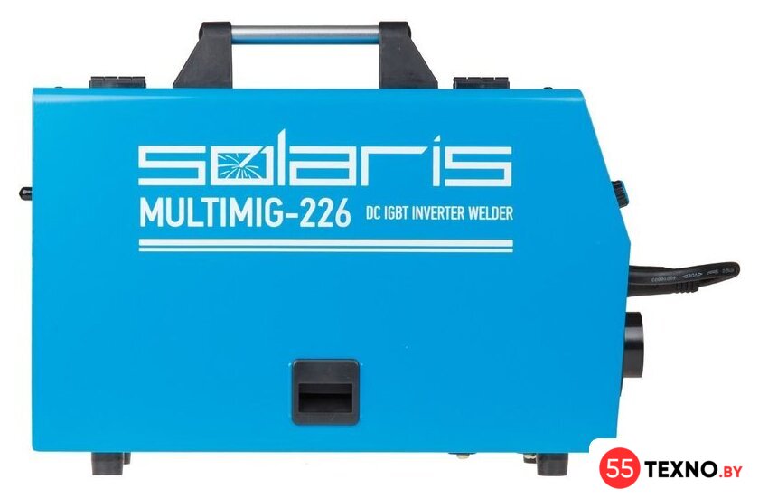 Сварочный инвертор Solaris MULTIMIG-226 - Изображение №7 — Интернет-магазин 55texno.by
