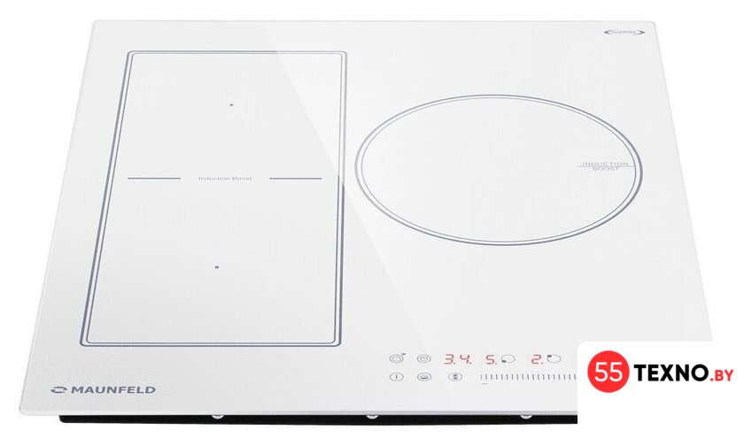 Варочная панель MAUNFELD CVI453SBWH Inverter - Изображение №2 — Интернет-магазин 55texno.by