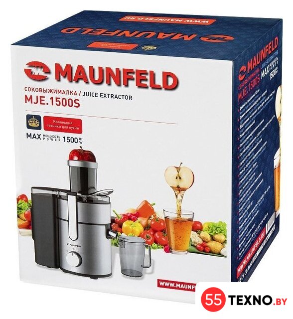 Соковыжималка MAUNFELD MJE.1500S - Изображение №9 — Интернет-магазин 55texno.by