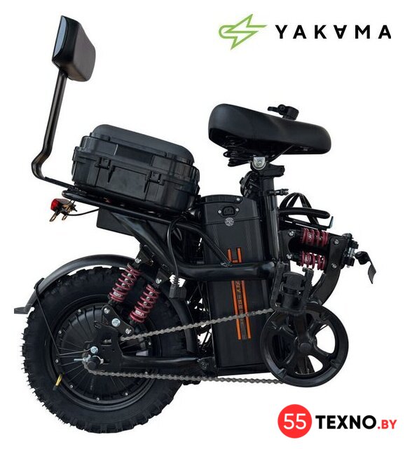Электровелосипед Yakama R5 (черный) - Изображение №4 — Интернет-магазин 55texno.by