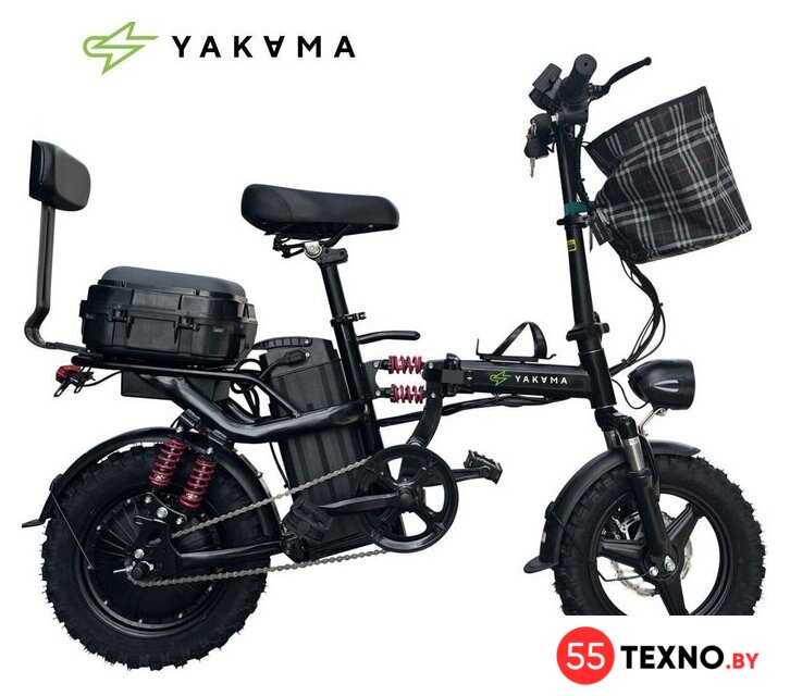 Электровелосипед Yakama R5 (черный) - Изображение №2 — Интернет-магазин 55texno.by