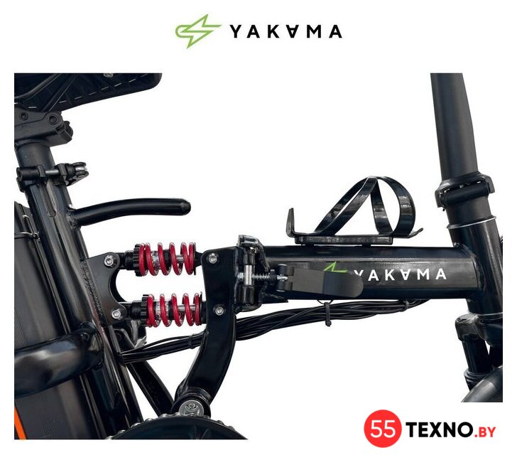 Электровелосипед Yakama R5 (черный) - Изображение №6 — Интернет-магазин 55texno.by