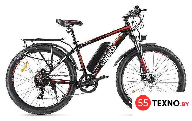 Электровелосипед Eltreco XT 850 New (черный/красный) - Изображение №1 — Интернет-магазин 55texno.by