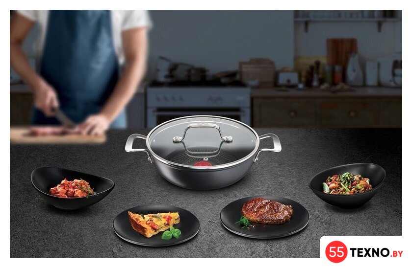Сотейник Tefal Unlimited G2557172 - Изображение №7 — Интернет-магазин 55texno.by