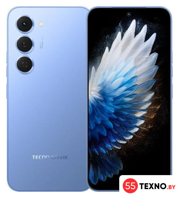 Телефон Tecno Spark 40 Pro 8GB/256GB (голубое озеро) - Изображение №1 — Интернет-магазин 55texno.by