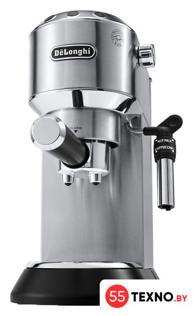 Рожковая кофеварка DeLonghi Dedica EC 685.M - Изображение №2 — Интернет-магазин 55texno.by