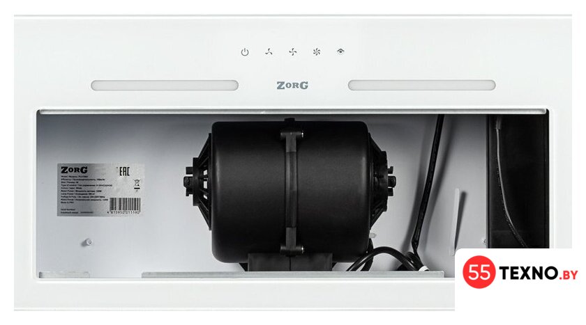 Кухонная вытяжка ZorG Platino 1030 60 S (белый) - Изображение №3 — Интернет-магазин 55texno.by
