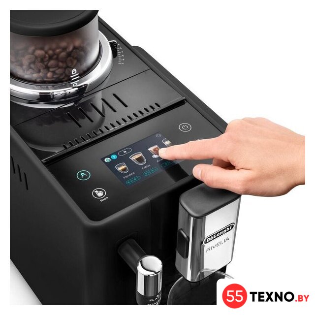 Кофемашина DeLonghi Rivelia EXAM440.35.B - Изображение №2 — Интернет-магазин 55texno.by