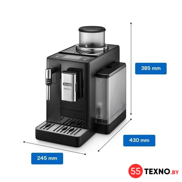 Кофемашина DeLonghi Rivelia EXAM440.35.B - Изображение №5 — Интернет-магазин 55texno.by