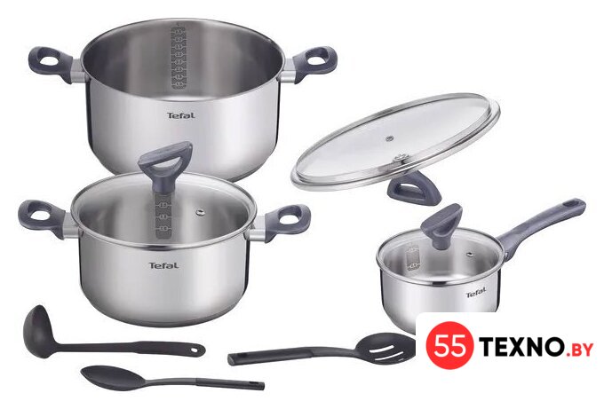 Набор кастрюль Tefal Daily Cook G712S974 - Изображение №1 — Интернет-магазин 55texno.by