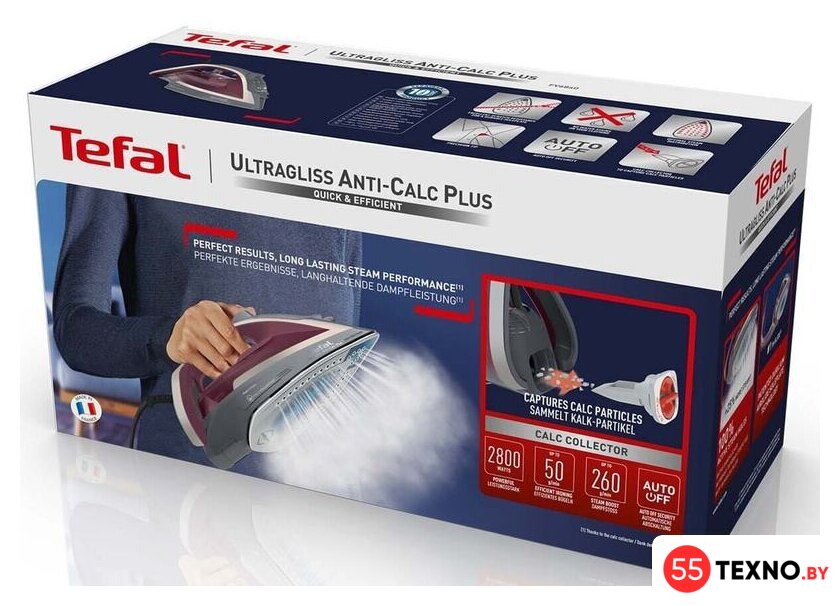 Утюг Tefal FV6840E0 - Изображение №15 — Интернет-магазин 55texno.by