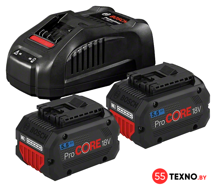 Аккумулятор с зарядным устройством Bosch ProCORE Professional 1600A0214C (18В/5.5 Ah + 14.4-18В) - Изображение №1 — Интернет-магазин 55texno.by