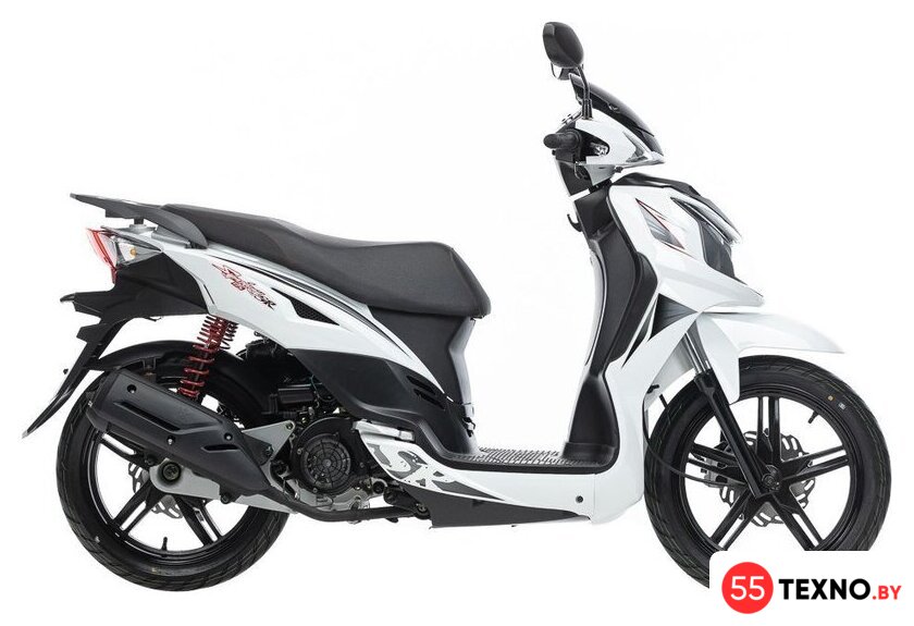 Скутер SYM Symphony SR 125 (белый) - Изображение №1 — Интернет-магазин 55texno.by
