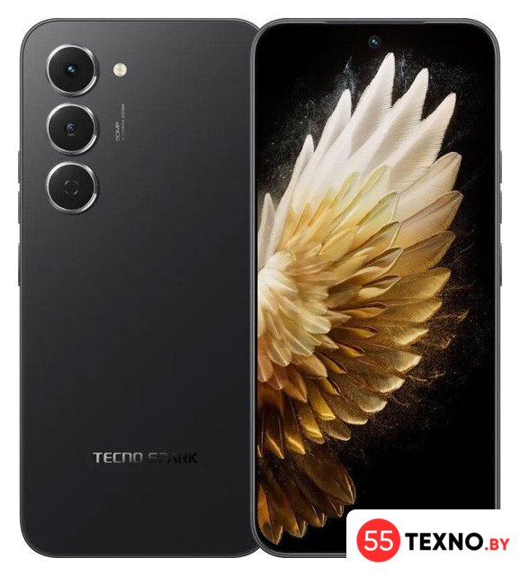 Телефон Tecno Spark 40 Pro 8GB/256GB (чернильный черный) - Изображение №1 — Интернет-магазин 55texno.by